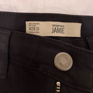 Black Jamie TopShop Jeans